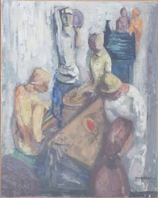 Leopold Gottlieb, 1883-1934, Still Life, Oil on Canvas