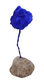 After Yves Klein, French 1928-1962, Esponge Blue, Mixed Media Sculpture