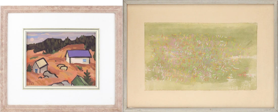 Colin D. Graham, 1915-2010, Six O'clock Moon, Oil on Canvas (1 of 12)