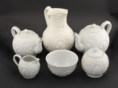 Saltglazed Stoneware Coffee Service