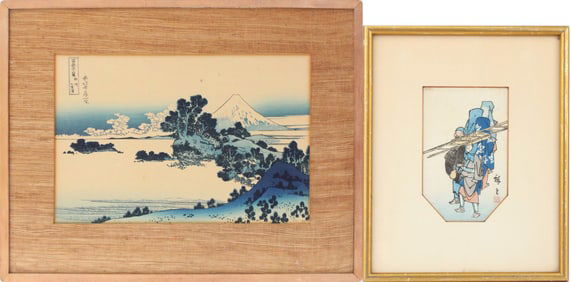 Katsushika Hokusai, Japanese 1760-1849, Mount Fuji, Woodblock Print