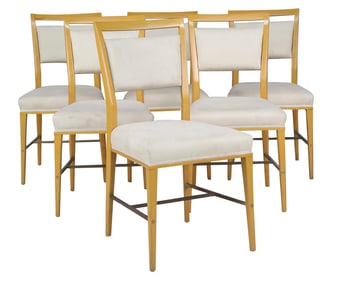 Six Mid-Century Modern Dining Chairs