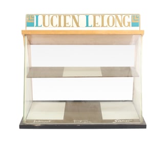 Vintage Lucien Lelong Perfume Display Case
