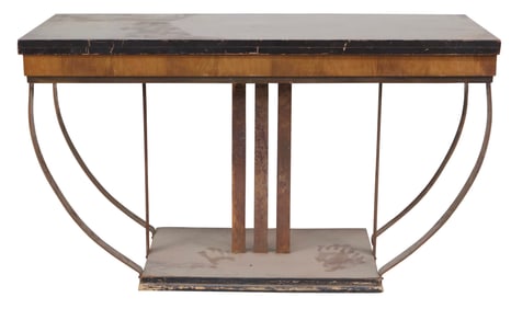 Art Deco Convertible Console/Dining Table