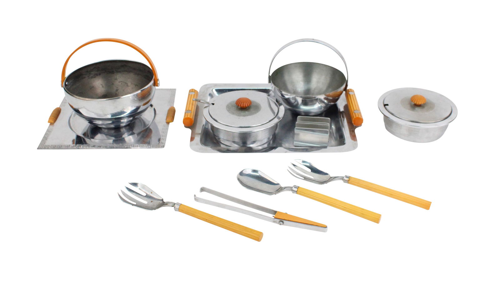 Group of Art Deco Chrome Table Articles (1 of 13)