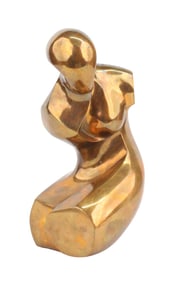 Art Deco Figure of a Woman, Bronze