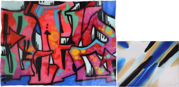 Graffiti Art, Mixed Media on Canvas