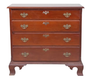Chippendale Cherrywood Chest of Drawers