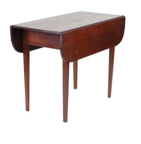 Federal Mahogany and Cherry Pembroke Table