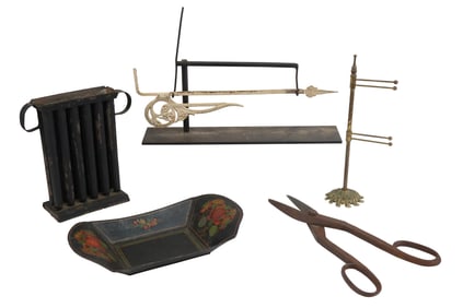 Five Metalware Table Articles
