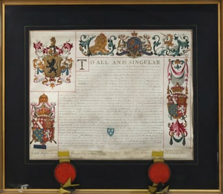 Grant in Arms for The Family of Edmund Lincoln of Norfolk