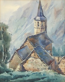 Church, Watercolor