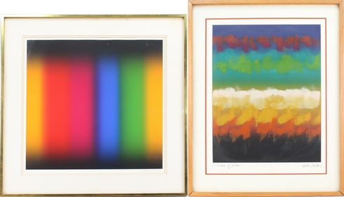 Mark Rowland, 1953-, Vista, Lithograph