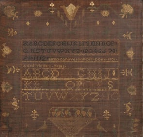 Alphabet Sampler by Eleanor Conover