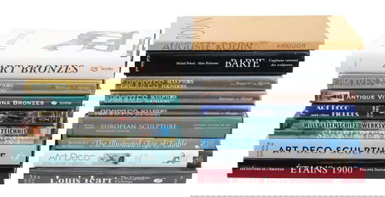 Large Group of Sculpture and Art Books