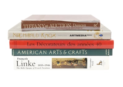 Large Group of Furniture and Decorative Arts Reference Books