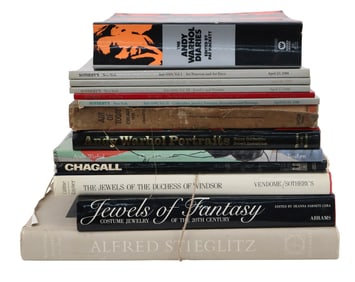 Group of Art Books and Catalogs
