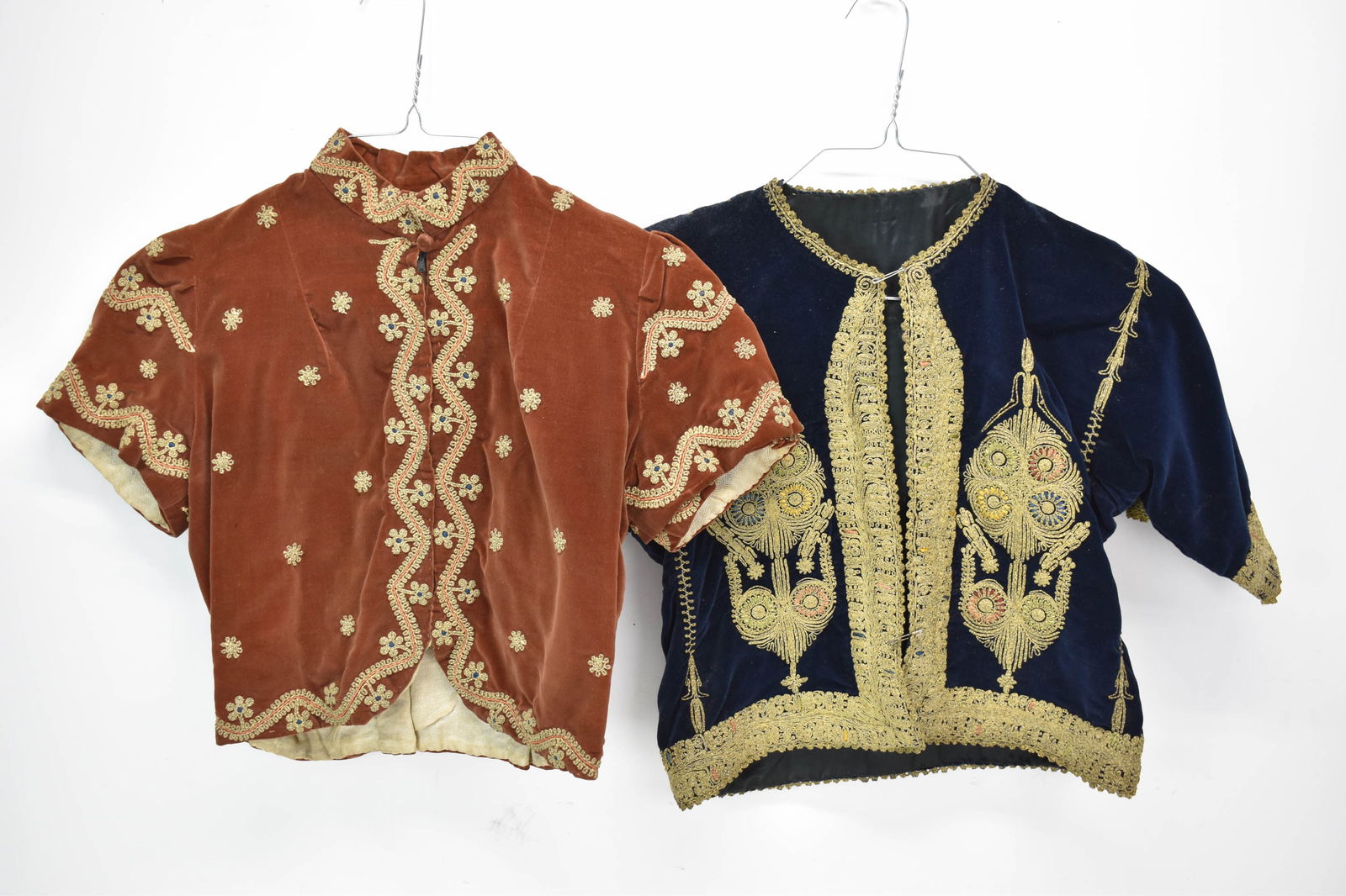 Two Vintage Cepken Velvet Embroidered Short Jacket (1 of 7)