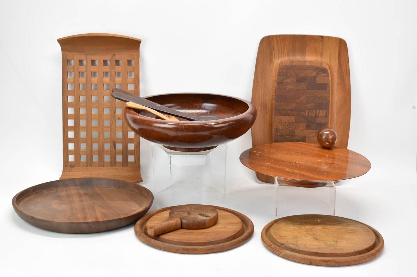 Group of Assorted Danish Style Trays (1 of 9)