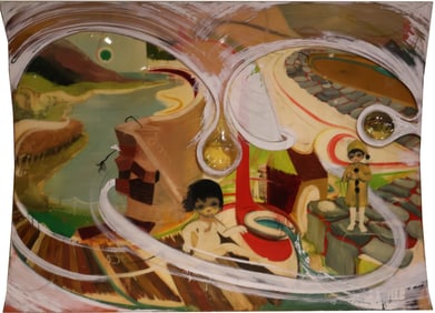 Scott Jacobson, You Kinda Ended Up..., Mixed Media