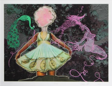 Chitra Ganesh, 1975-, Dancer, Digital Print