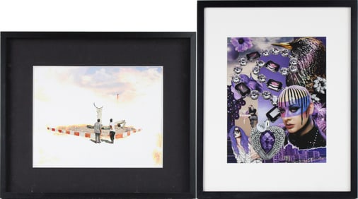 Curtis Mann, sculpture, remnant (Lebanon), Mixed Media Collage