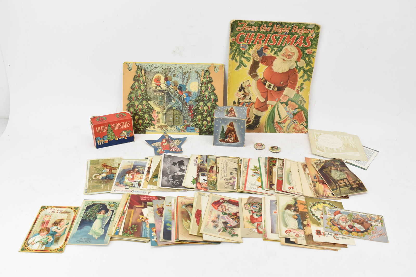 Group of Assorted 1900's Christmas Postcards (1 of 20)