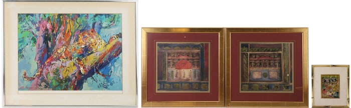 Leroy Neiman, 1921-2012, Leopard, Print