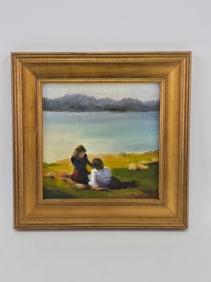 Arlene Carallo, Romance, Oil on Canvas