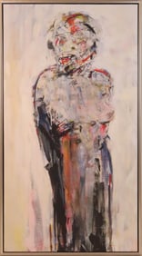 Large Abstract Figure Giclee Print