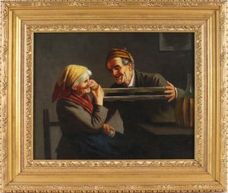 V. Albori, Portrait of a Lady and Gentleman