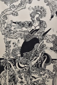 Toller Cranston's "The Sacred Guilt" Print