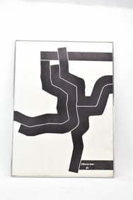 Eduardo Chillida Lithograph for the 1972 Munich Olympic Games