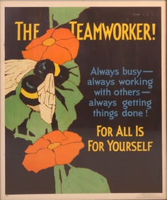 Willard Frederic Elmes, The Teamworker!, Motivational Poster