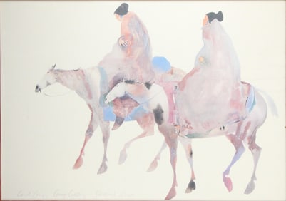 Carol Grigg, 1942-, The Guardians, Print