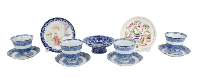 Group of Chinese Export Table Articles