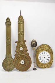 Two Antique Clock Pendulums