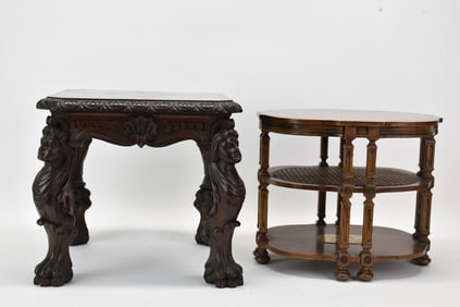 Vintage Heritage Fruitwood Side Table