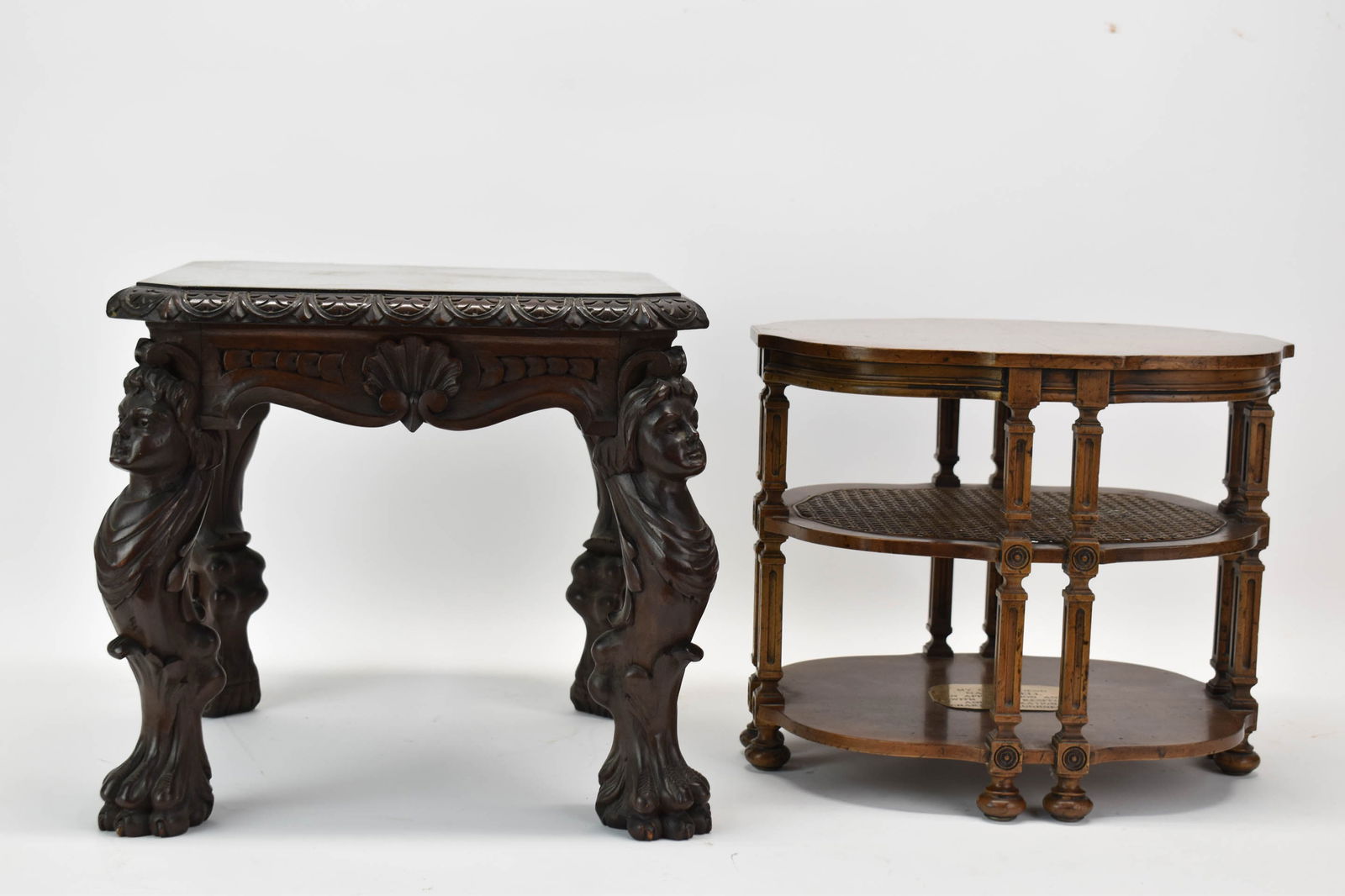 Vintage Heritage Fruitwood Side Table (1 of 13)