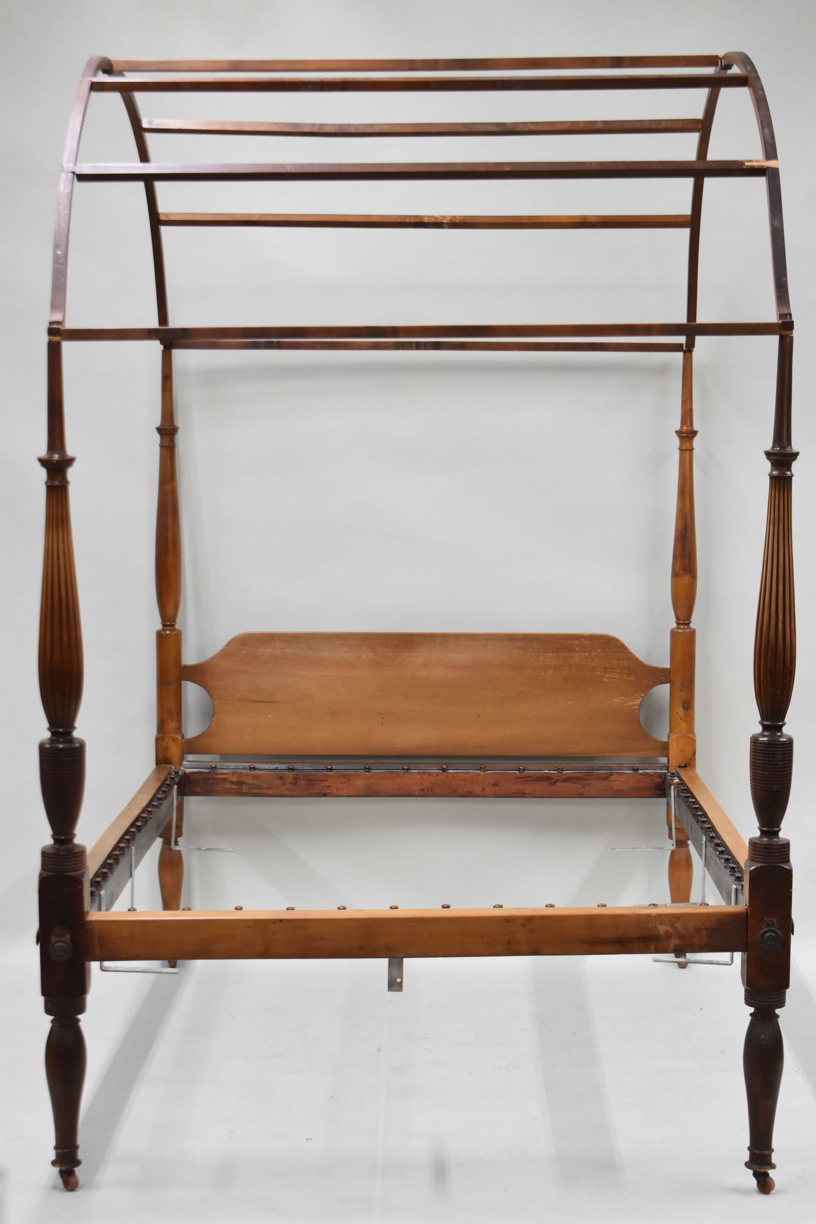 Antique Maple Poster Bed With Canopy (1 of 9)
