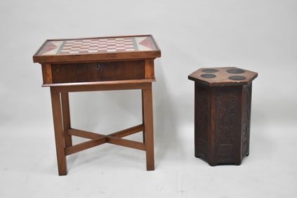 Checkerboard Top Games Table