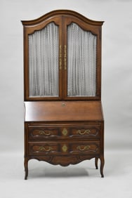 Vintage Bodart Fruitwood Fall Front Secretary