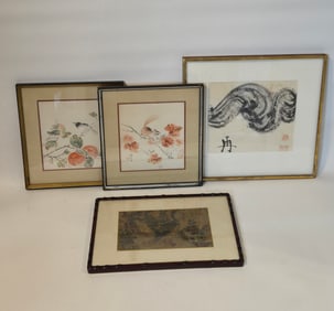 Group of Asian Related Artwork