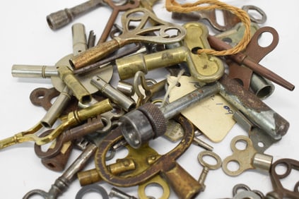 Group of Assorted Clock and Cabinet Keys