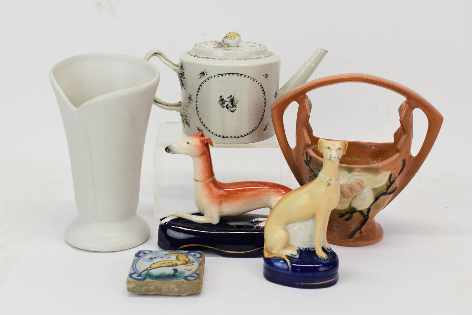 Chinese Export Porcelain Tea Pot (1 of 20)