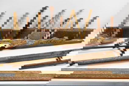 Two Antique Carpet Stretchers