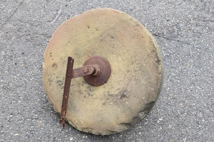 Antique Stone Grinding Wheel