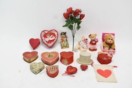 Group of Assorted Valentine Articles