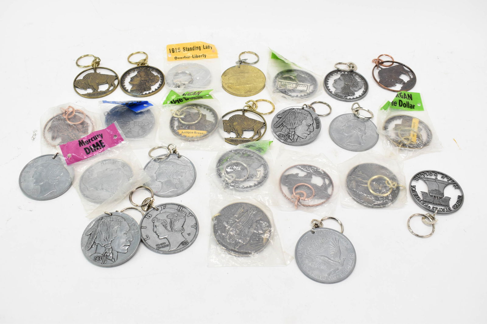 Twenty-Five Coin Oversized Keychains (1 of 6)