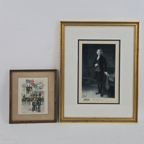 Two American Themed Prints